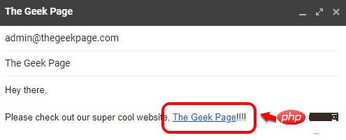 如何在 Gmail 中添加文本和图像的超链接