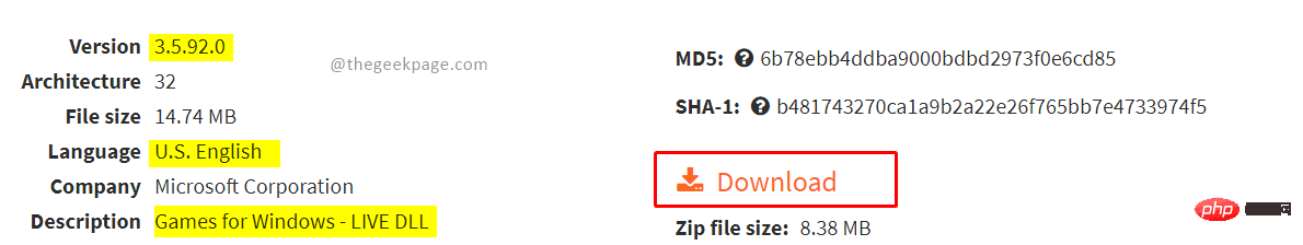 如何修复 Xlive.dll 在 Windows 11/10 中丢失或未找到错误