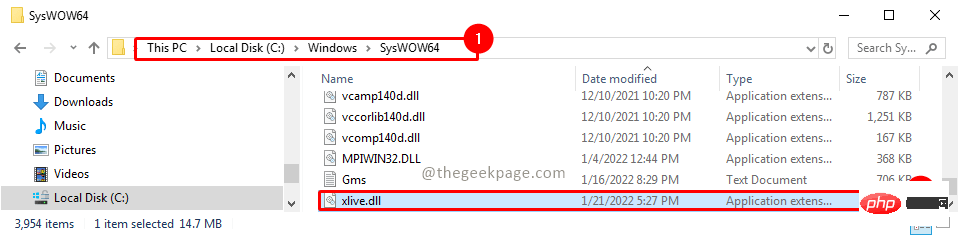 如何修复 Xlive.dll 在 Windows 11/10 中丢失或未找到错误