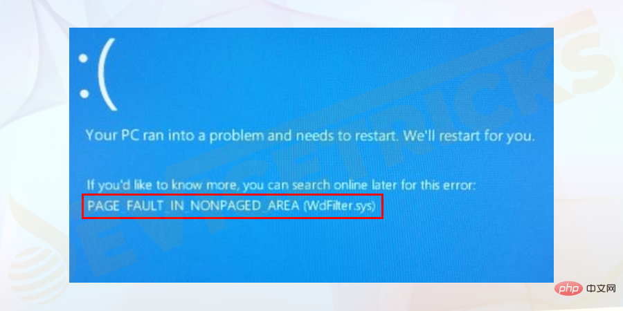 如何解决BSoD错误——“非页面区域中的页面错误”？
