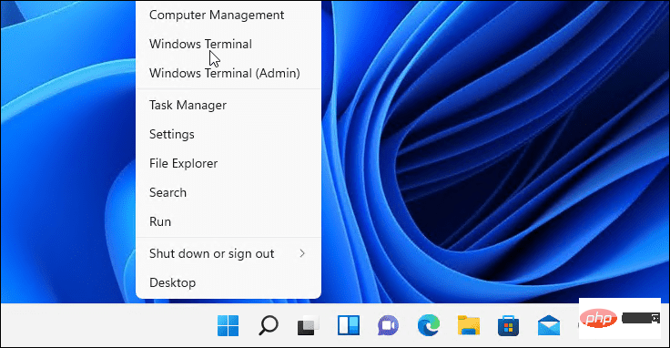 如何在 Windows 11 上以管理员身份打开 PowerShell