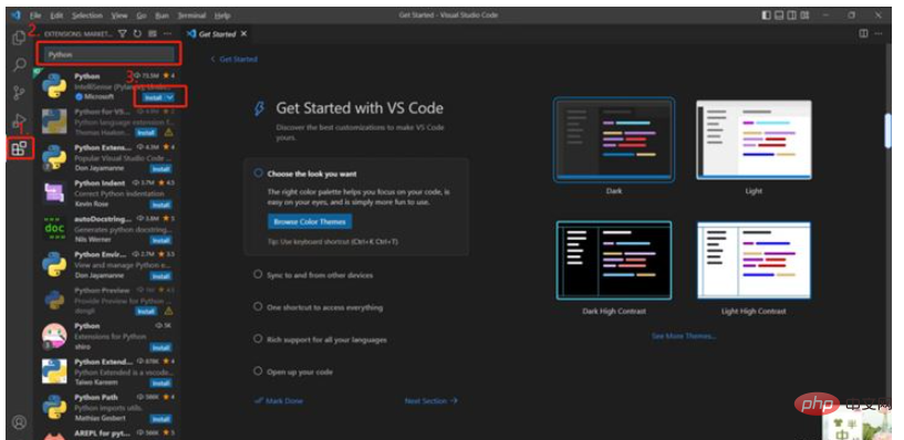 How to add Python interpreter and install Python library in VSCode ...