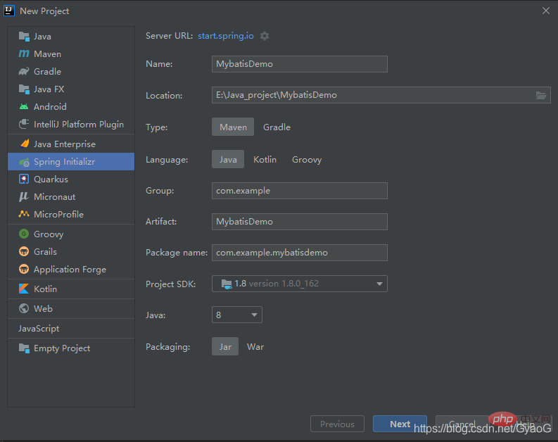 SpringBoot MyBatis怎么快速入门