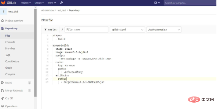 Gitlab CI-CD自动化部署SpringBoot项目的方法