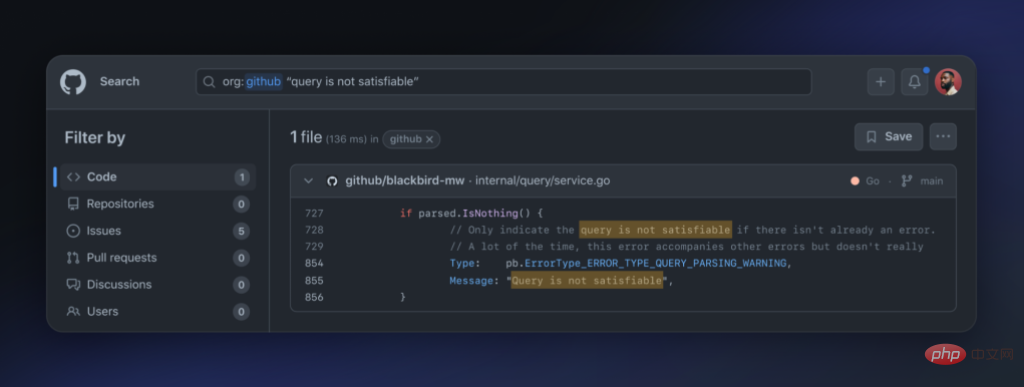 正式上线，GitHub向所有用户开放全新代码搜索引擎