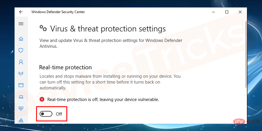 如何在 Windows 10/8/7 中关闭 Windows Defender？
