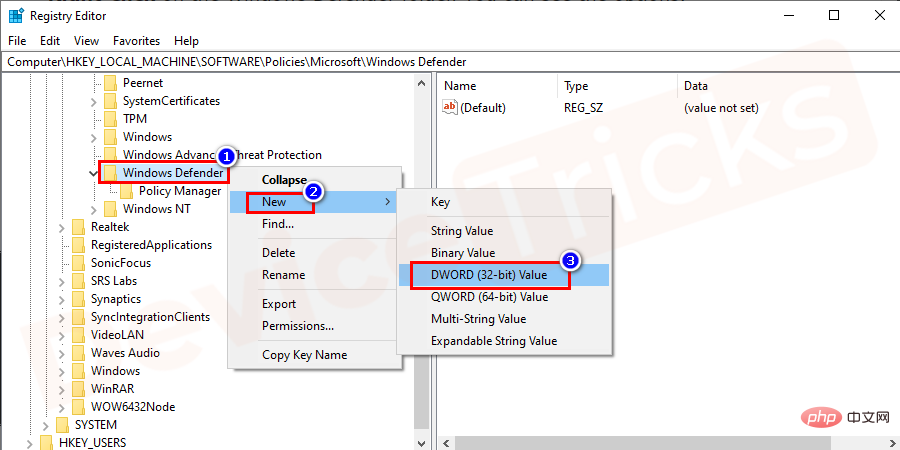 如何在 Windows 10/8/7 中关闭 Windows Defender？