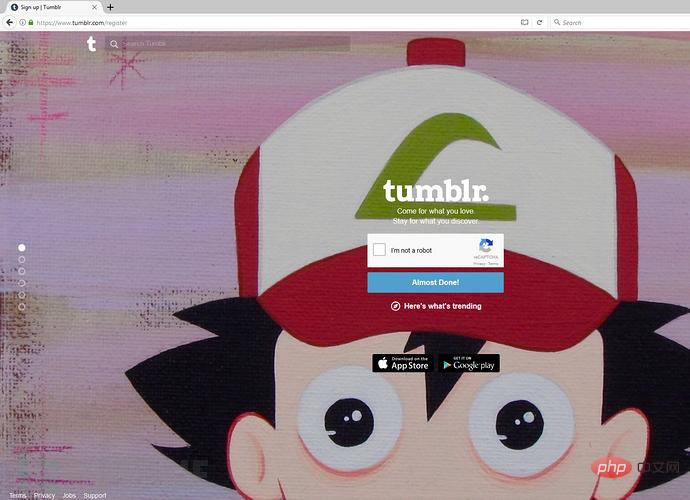 如何分析繞過Tumblr用戶注冊過程中的reCAPTCHA驗證