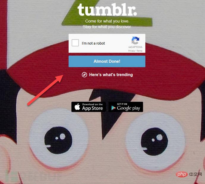 如何分析繞過Tumblr用戶注冊過程中的reCAPTCHA驗證