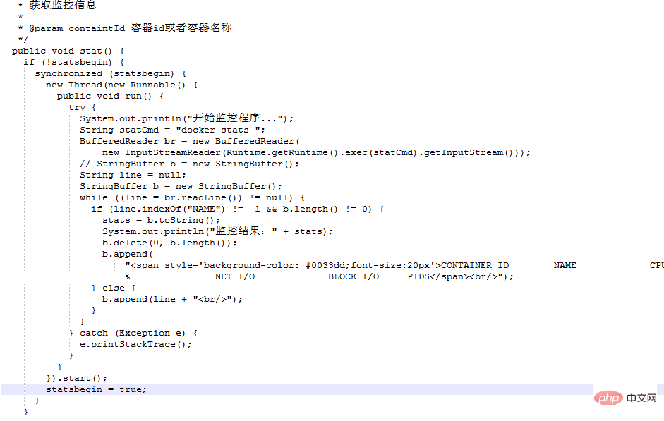 基于springboot和docker-java怎么实现对docker容器的动态管理和监控功能