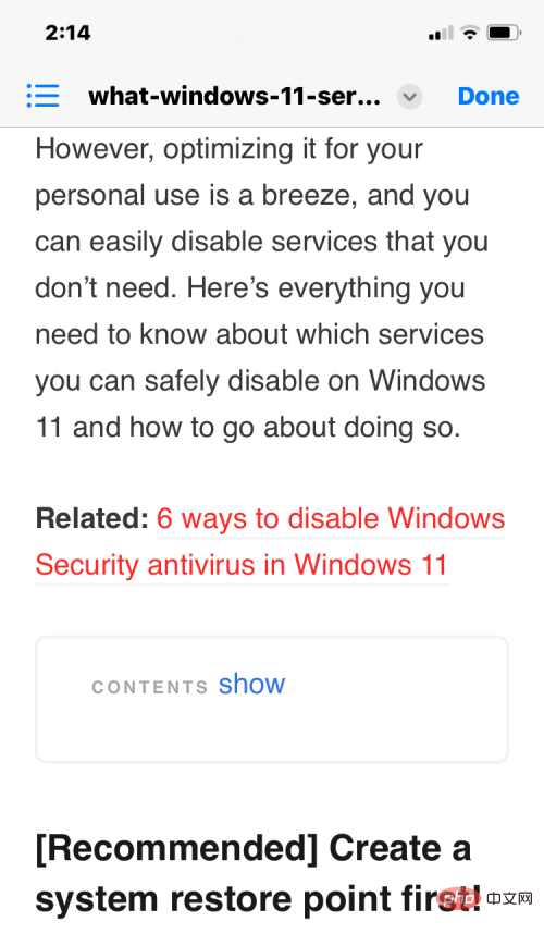 如何在 iPhone 上打开 HTML 文件