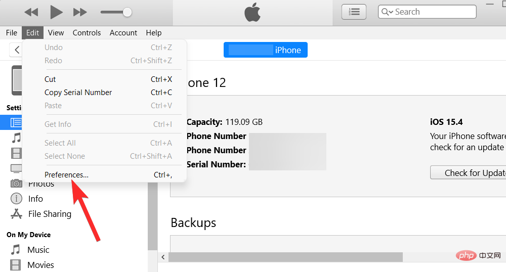 如何在 Windows 11 上删除 iTunes 备份