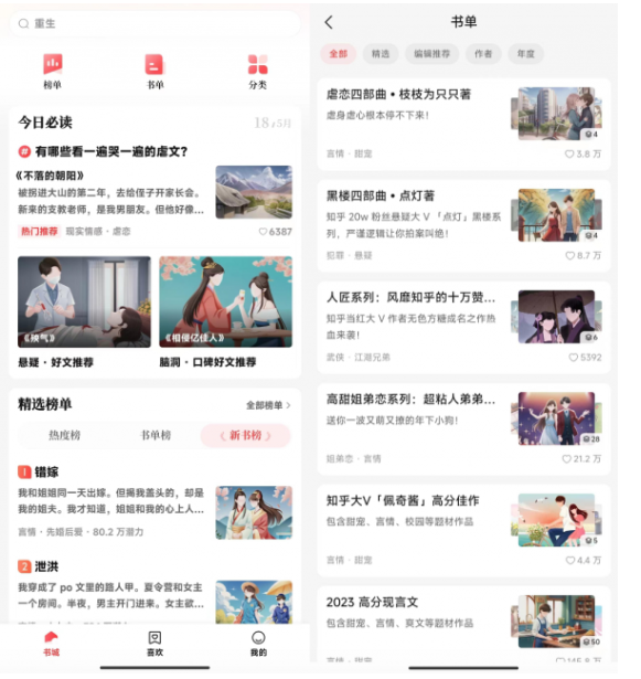 User demand drives Zhihu to launch short story platform Yan Yan Story