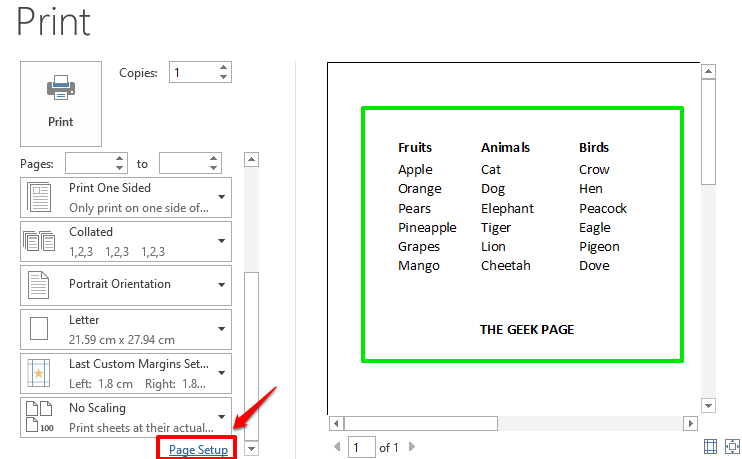 如何在 Microsoft Excel 中打印网格线、行标题和列标题