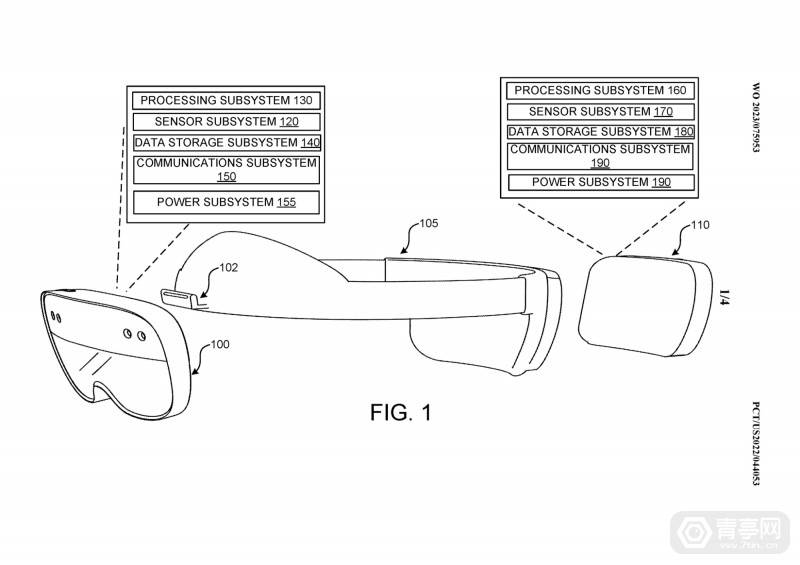 微软AR/VR头显专利：显示模块、电池可拆卸，支持模块化定制