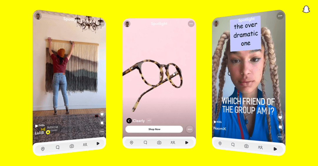 短视频变现、探索对话式AI广告，Snapchat的商业化开始加速
