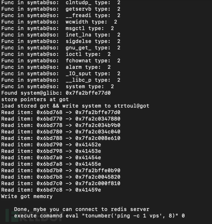 Contoh analisis eksploitasi kerentanan Redis