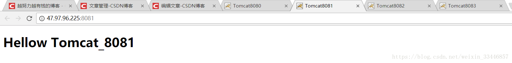 Linux下Nginx負載均衡多個tomcat如何配置