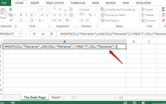 Bagaimana untuk mendapatkan nama lembaran kerja semasa dalam Excel
