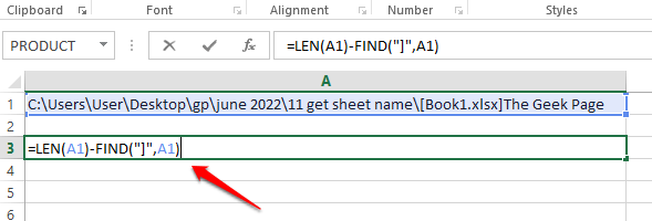如何在 Excel 中获取当前工作表的名称