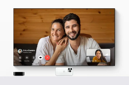 苹果宣布推出tvOS 17，为Apple TV引入全新FaceTime应用，大屏幕视频通话更便捷