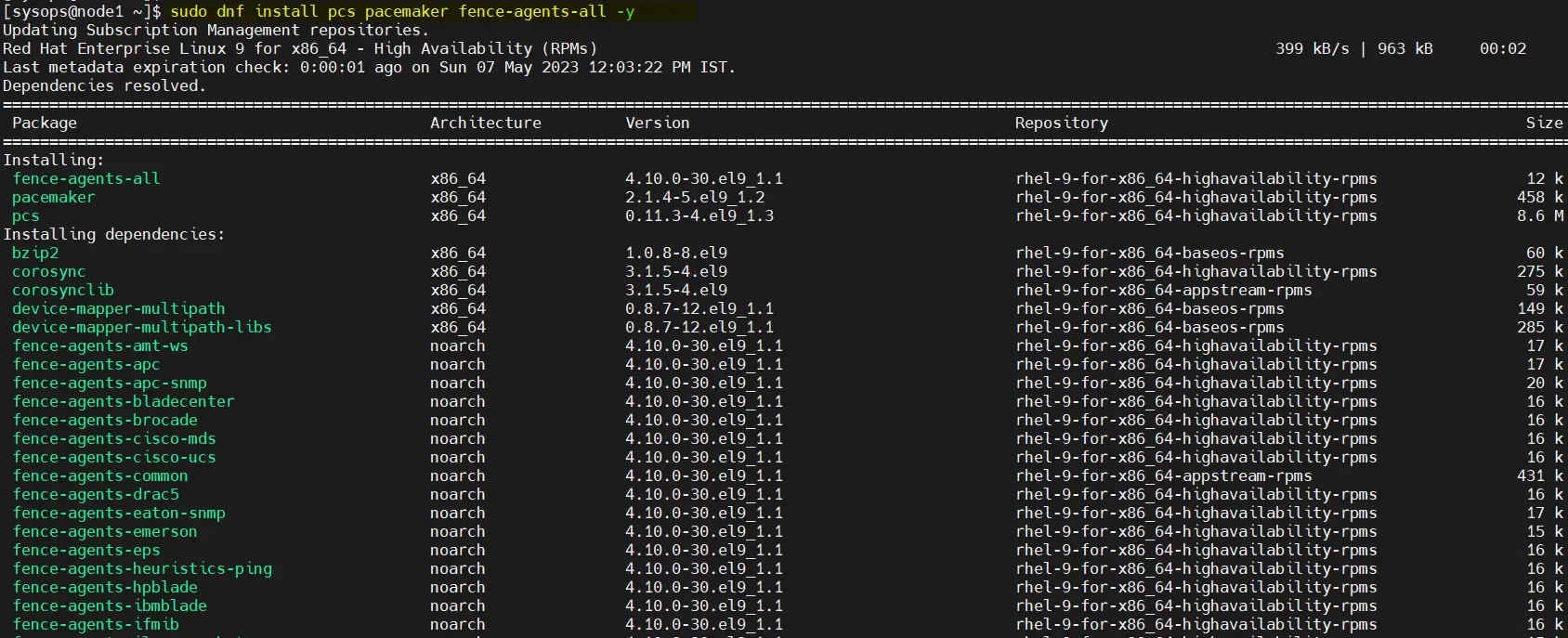 如何在 RHEL 9/8 上設置高可用性 Apache（HTTP）集群