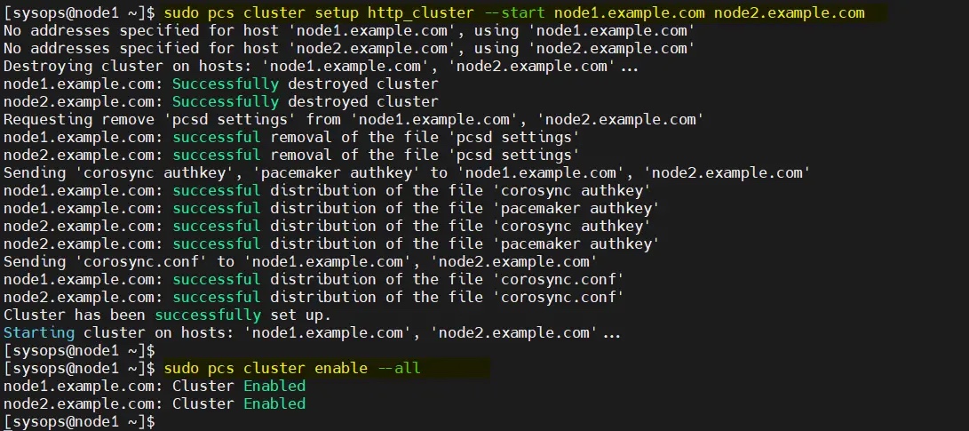 如何在 RHEL 9/8 上設置高可用性 Apache（HTTP）集群