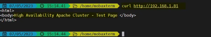 如何在 RHEL 9/8 上設置高可用性 Apache（HTTP）集群