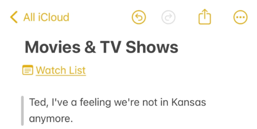 苹果iOS 17 Beta 1和macOS Sonoma Beta 1更新:备忘录应用新增备忘录链接功能