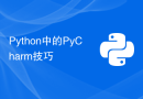Python中的PyCharm技巧