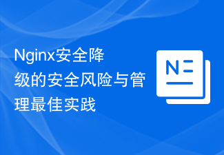 Security risks and management best practices for Nginx security downgrade