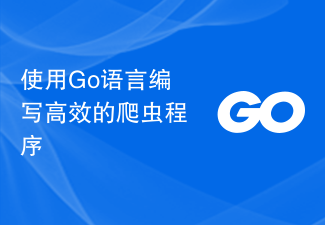 使用Go语言编写高效的爬虫程序