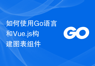 如何使用Go语言和Vue.js构建图表组件
