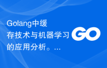 Golang中缓存技术与机器学习的应用分析。