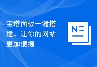 宝塔面板一键搭建,让你的网站更加便捷
