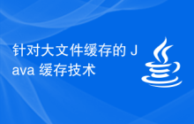 针对大文件缓存的 Java 缓存技术
