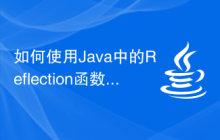 如何使用Java中的Reflection函數(shù)進行反射操作