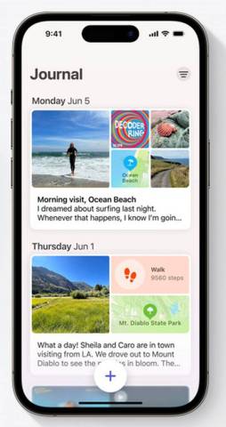 iOS 17：新的Apple Journal应用程序解释，Apple Journal是什么？