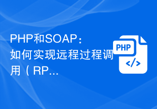 PHP und SOAP: So implementieren Sie Remote Procedure Calls (RPC)