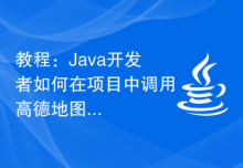 教程：Java开发者如何在项目中调用高德地图静态街景API