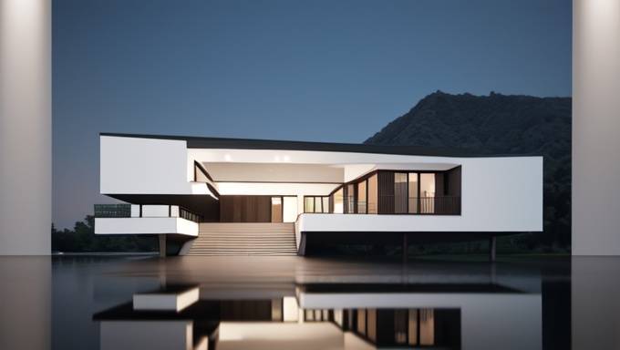 实测 AI 建筑设计软件的自动生成效果图能力