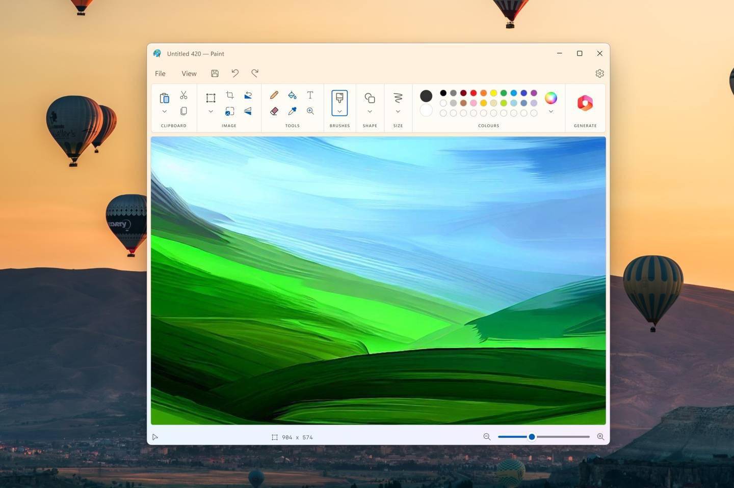 Win11 的画图应用将包含 Windows Copilot 的 AI 工具整合