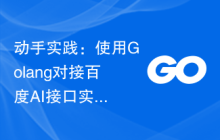动手实践：使用Golang对接百度AI接口实现人脸识别