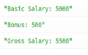 Comment calculer et imprimer la prime et le total en utilisant le salaire de base via JavaScript ?