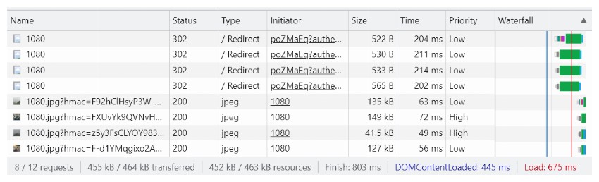 使用 HTML 和 JavaScript 高效加载图像