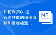 如何利用C++进行高性能的图像追踪和目标检测？