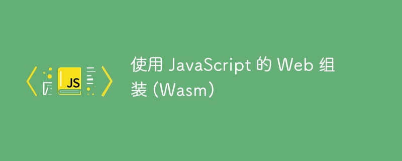 使用 JavaScript 的 Web 组装 (Wasm)