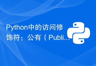 Access modifiers in Python: Public, Private and Protected-Python ...