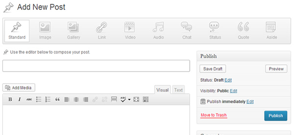 WordPress 3.6 Beta：发现最新更新