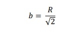 What is the area of ​​a circle within a rectangle inscribed in a semicircle?